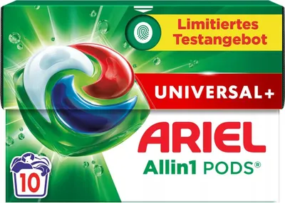 Zdjęcie produktu dla Kapsułki Do Prania Ariel 3W1 Universal + 10 Sztuk