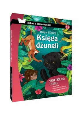 Zdjęcie produktu dla Księga dżungli. Lektura z opracowaniem