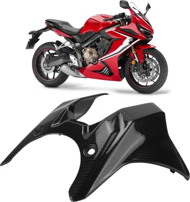Produktbild von Motorrad Front Kraftstoff Gas Tank Abdeckung Verkleidung 3K Carbon Faser Ersatz für HONDA CB650R/CBR650R 2019 +