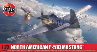 Obrázok produktu pre Airfix 1:72 A01004B North American P-51D Mustang - NEU
