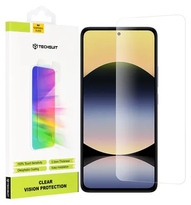 Zdjęcie produktu dla Techsuit Glass szkło Xiaomi Redmi Note 14 (164,84 78,15 - przezroczyste