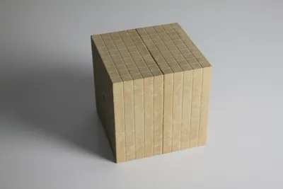 Produktbild von Dienes Tausenderwürfel Re-Wood®