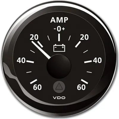 Obrázek produktu pro VDO VLB ampérmetr pro baterie -60/+60A RB 52mm