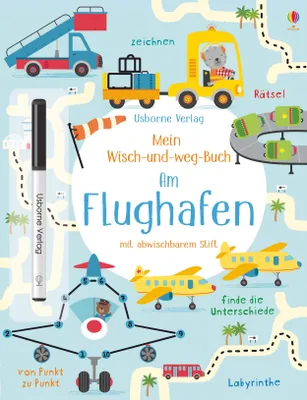 Produktbild von Mein Wisch-und-weg-Buch: Am Flughafen