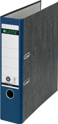 Image de Classeur Marbre Nuageux A4 80mm 180Grad bleu paquet de 20 pièces