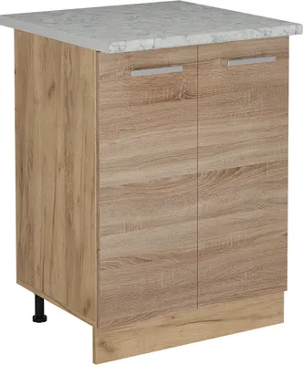 Immagine prodotto di Mobiletto base cucina Vicco R-Line Sonoma 60 cm PL Marmo, Model 53671