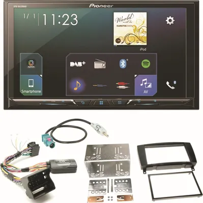 Produktbild von Pioneer SPH-DA230DAB Bluetooth Autoradio Einbauset für Mercedes CLK W209 Facelift