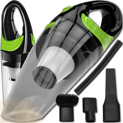 Obrázek produktu pro Bezdrátový ruční vysavač do auta, 120 W, napájení přes USB, akumulátor, s filtrem