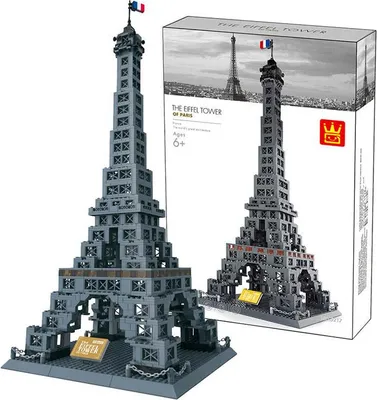 Immagine prodotto di Wange 5217 - Torre Eiffel a Parigi | 976 pezzi | Kit architettonico
