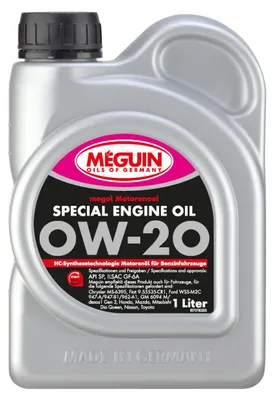 Produktbild von Meguin megol Special Engine Oil SAE 0W-20 | 1L | Motoröle | Art.-Nr.: 7078
