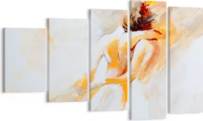 Produktbild von Bild auf Leinwand - Leinwandbild - Persönlichkeit Freundschaft Liebe Ehe - 100x60cm - Wand Bild - Wanddeko - Leinwanddruck - Bilder - Kunstdruck - Leinwand bilder - Wandkunst - EG100x60-3168