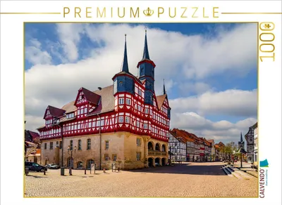 Produktbild von CALVENDO Puzzle Altes Rathaus | 1000 Teile Lege-Größe 64x48cm Foto-Puzzle für glückliche Stunden