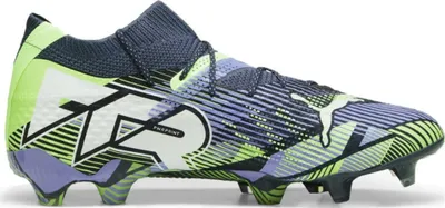 A single Puma Future 7 Ultimate FG/AG M 107916 03 football boot is shown from the side against a white background.