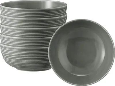 Produktbild von Seltmann Weiden Terra Foodbowl ø 20,4 cm perlgrau 6er Set