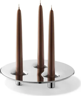 Produktbild von ZACK Edelstahl Kerzenhalter ALOMA Kerzenständer 24 cm 40632