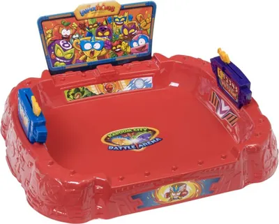 Produktbild von SuperThings - Battle Arena Playset, enthält 1 Arena, 2 exklusive Battle Spinners und 2 exklusive SuperThings (PSTSP112IN70) DISPERSA Altersgruppe: +4 Jahre alt