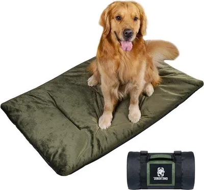 Image de Couverture pour chien lavable 110 x 68 cm, douce, chaude, réversible, pour l'extérieur