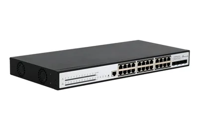 Produktbild von Extralink Chiron Pro PoE Switch 24x Gigabit 4x SFP+