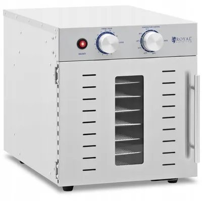Produktbild von Dörrautomat Royal Catering RCDA-800/23S 800W mit 8 Edelstahl-Rosten