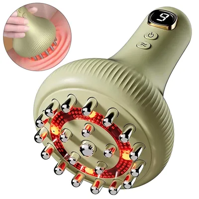 Produktbild von TMJ-Massagegerät,beheizter Kinn- und Nackenmassager, 9 Vibrationsmodi, lindert Kieferschmerzen, Verspannungen & Bruxismus