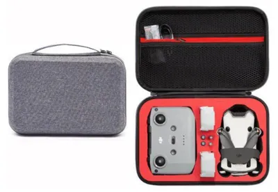 Immagine prodotto di Custodia in nylon grigio per DJI Mini 4 Pro (modello RC-N2)