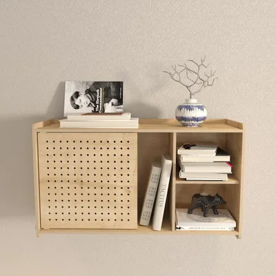 Immagine prodotto di Skye Decor, Fore - Oak, mensola a muro, quercia, 100 % MELAMINE COATED SLIPBOARD, 65 x 22 x 30 cm