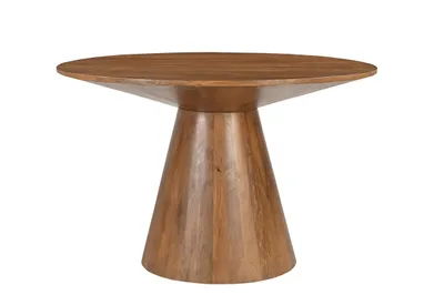 Produktbild von SIT Möbel Tisch Ø 120 cm | runde Tischplatte | Mango massiv natur | B 120 x T 120 x H 75 cm | 14833-01 | Serie AMBRA