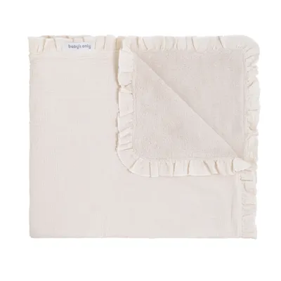 Produktbild von Baby's Only Babydecke Teddyfutter Calm - Warm Linen - 70x95 cm