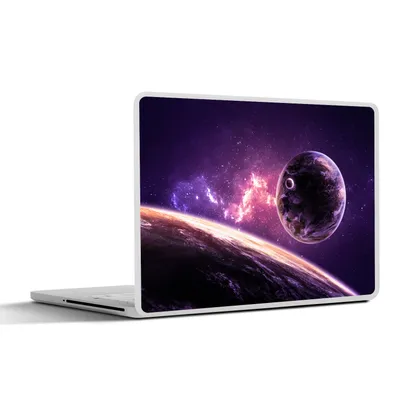 Produktbild von MuchoWow® Laptop Aufkleber Sticker Cover Planeten - Weltraum - Sterne 30x22 cm - Laptop-Sticker