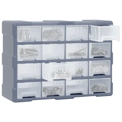 Obrázok produktu pre viaczásuvkový organizér vidaXL 16 zásuviek 52x16x37 cm