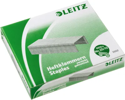 Produktbild von Leitz Power Performance P5, Klammerpack, 25/10, 1 cm, 1000 Heftklammern, 60 Seiten, 25/10