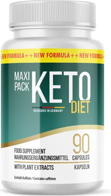 Produktbild von Keto Kapseln  | mit hochwertigen Inhaltsstoffen | für Frauen und Männer|  90 Kapseln pro Dose