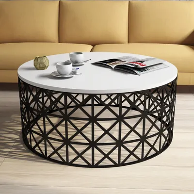 Obrázok produktu pre Skye Decor, Konferen?ný stolík - Vutada (biela + ?ierna)