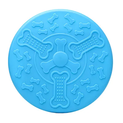 Produktbild von 1 Stück Hund Frisbees,Hundefrisbee aus Natürlichem Kautschuk,Haustier fliegenden Untertasse,Hund Scheibe,hundefrisbee bissfest, Haustier fliegenden Untertasse,Hundespielzeug Frisbee