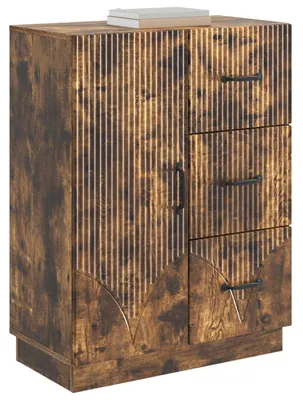 Imagen del producto de Aparador Roble Ahumado 66 x 34,5 x 87 cm Madera de Ingeniería