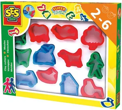 Produktbild von SES Creative Clay Moulds 12 Stck