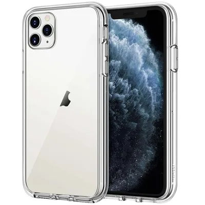 Obrázok produktu pre Priehľadné puzdro pre iPhone s ochranou obrazovky - IPhone 11 Pro / Bez
