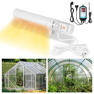 Obrázok produktu pre Kúrenie pre rastliny Peviasot, 240 W, s časovačom, 1,25 m, určené pre skleníky, 220–240 V