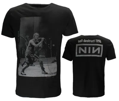 Produktbild von Nine Inch Nails Self Destruct 1994 T-Shirt – Offizielles Merchandise - S