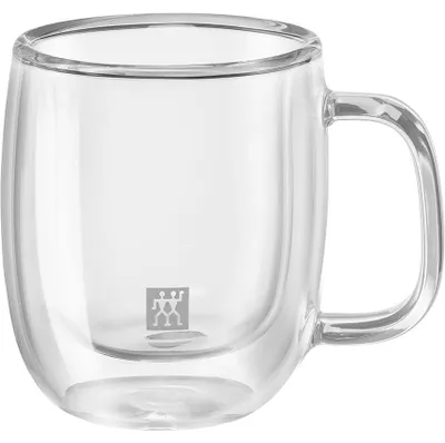 Zdjęcie produktu dla ZWILLING 39500-110, Przezroczysty, Szkło borokrzemowe, Okrągły, 2 szt., Przezroczyste, 80 ml