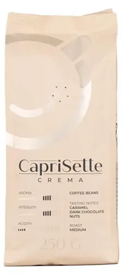 Produktbild von Kaffeebohnen Caprisette Crema, 250 g