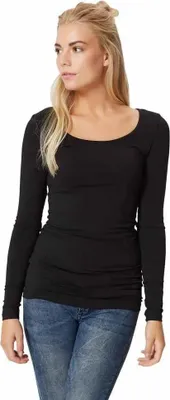 Produktbild von Vero Moda My Soft Langarm-t-shirt Schwarz 2XL Damen Schwarz 2XL