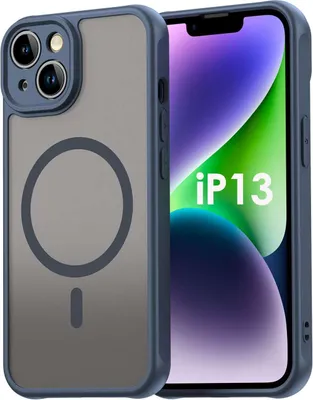 Produktbild von Handyhülle für Apple iPhone 13 Matt Case Schutzhülle Kratzfest Passgenau Blau