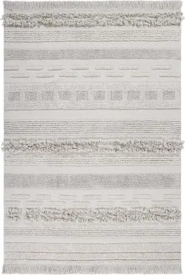 Produktbild von Baumwollteppich Natürlicher Stil - 140 x 200