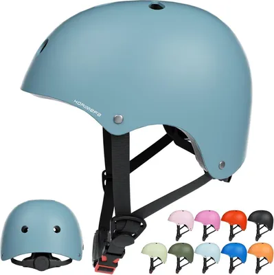 Produktbild von Kinder Fahrradhelm Verstellbar  für Fahrrad Roller Skateboard 3-13 Jahre Blue M