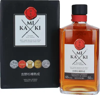Produktbild von Kamiki Blended Malt + Box 500ml 48% Vol.