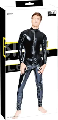 Produktbild von Black Level - Lackoverall - Ganzkörper-Overall mit Reißverschluss