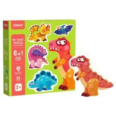 Immagine prodotto di MiDeer Il mio primo puzzle - Dinosauro - 25 pezzi