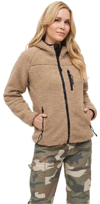 Productafbeelding van Damen fleecejas met capuchon, warm en comfortabel