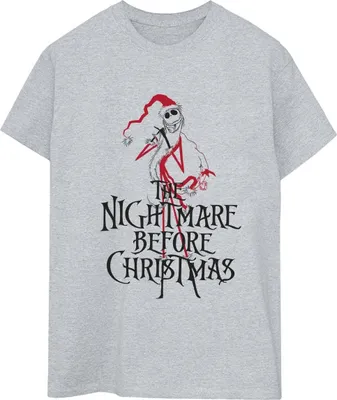Produktbild von Disney - "The Nightmare Before Christmas" T-Shirt für Damen BI41712 (XXL) (Grau)